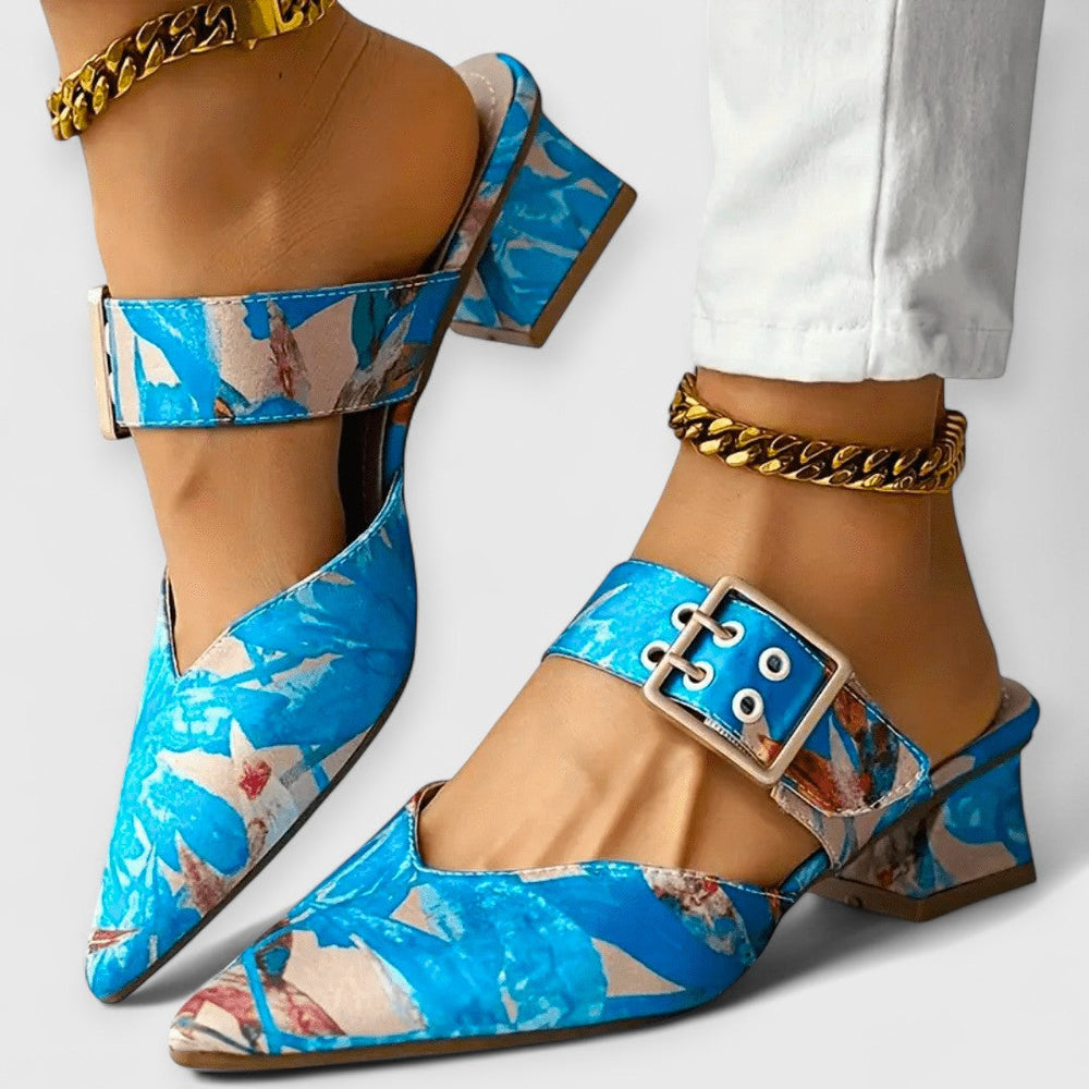 BELLO | Tacchi Ortopedici con Dettagli Colorati per Donna