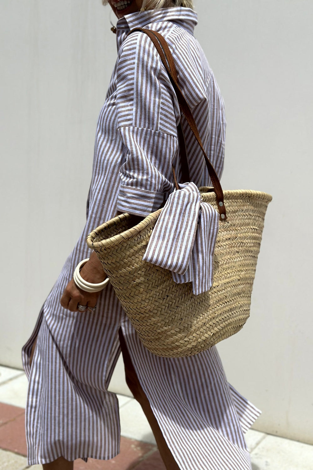 Modavia™ | Camicia Abito con Righe Intramontabili e Comfort Elegante