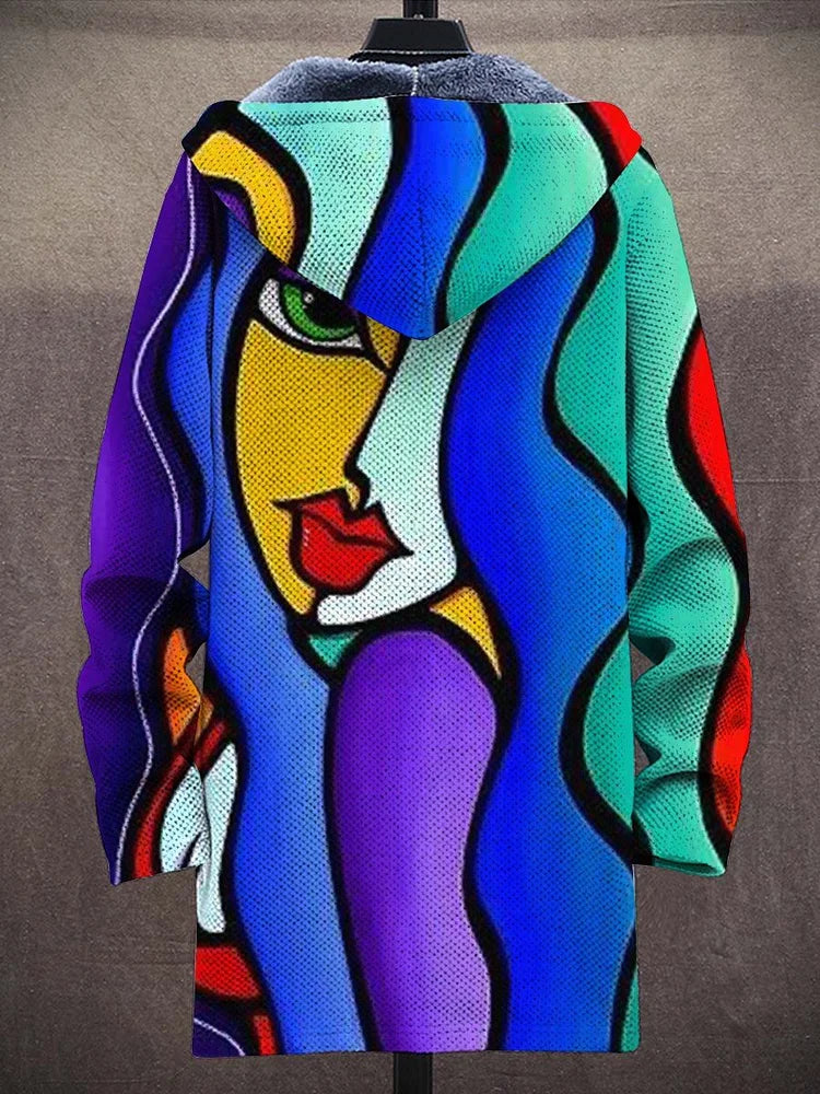 Allira | Cardigan di lusso ispirato all'arte