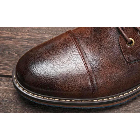 Modavia™ | Stivali Oxford Premium in Pelle Artigianal