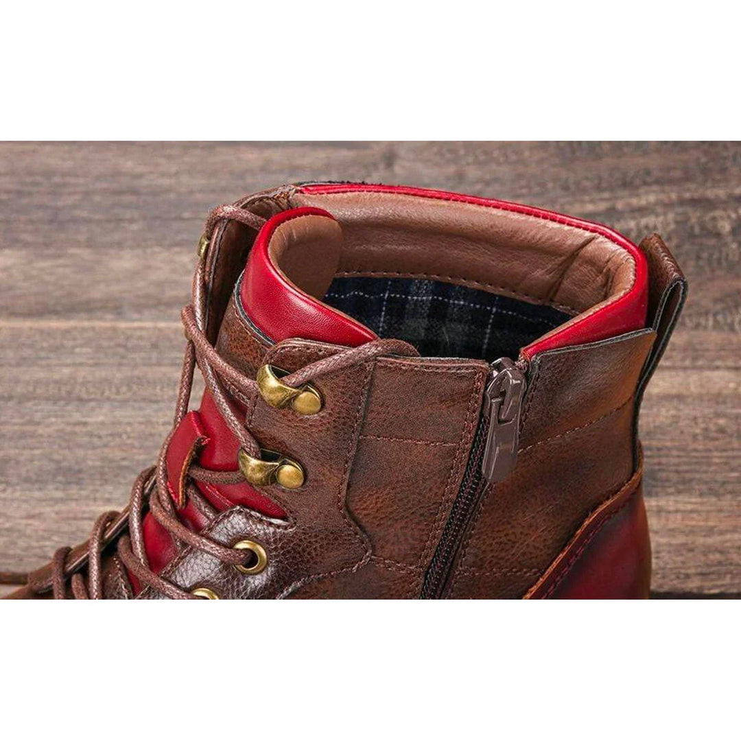 Modavia™ | Stivali Oxford Premium in Pelle Artigianal
