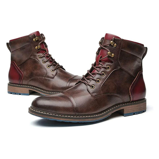Modavia™ | Stivali Oxford Premium in Pelle Artigianal