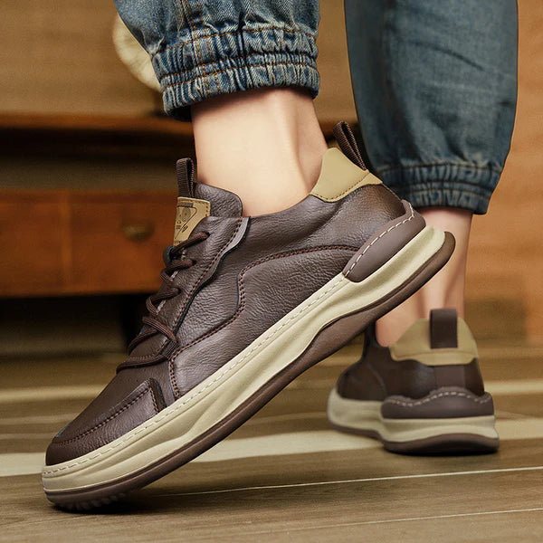 Tony™ | Scarpe in pelle con suola spessa