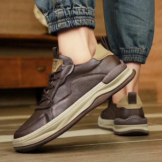 Tony™ | Scarpe in pelle con suola spessa