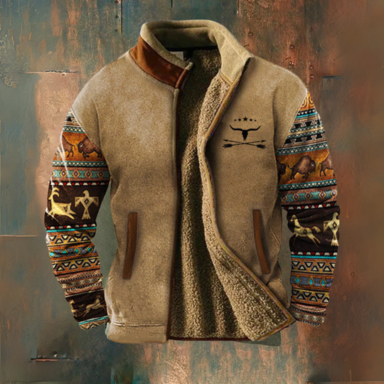 Mathéo - Giacca Casual in Pile per Uomo