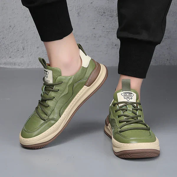 Tony™ | Scarpe in pelle con suola spessa