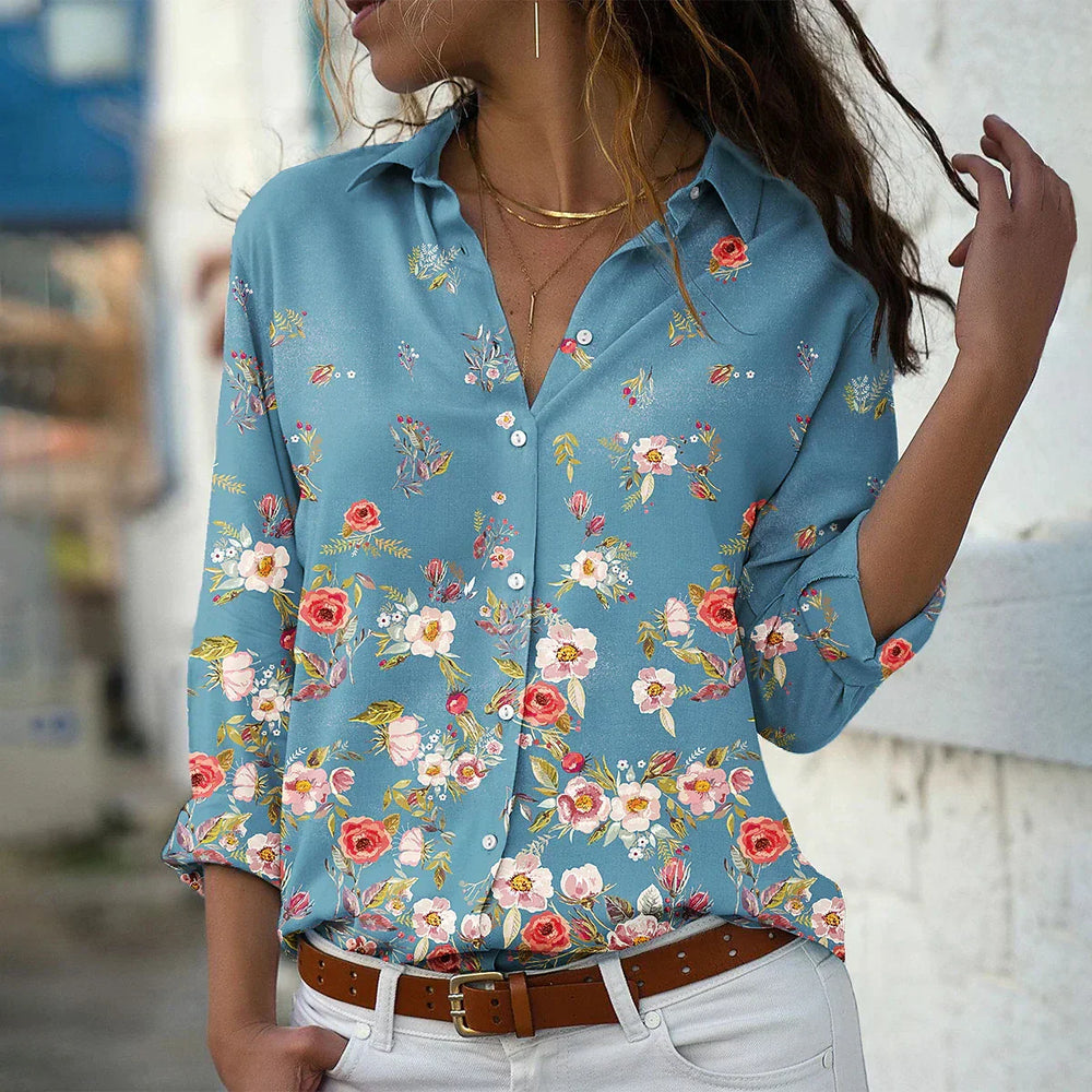 GEERTJE - BLUSA STAMPATA MODERNA