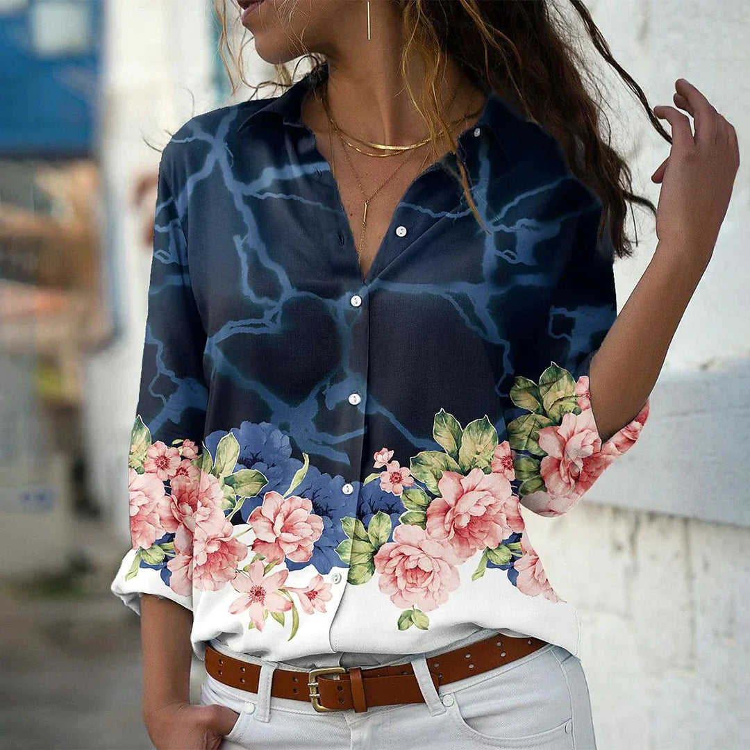 GEERTJE - BLUSA STAMPATA MODERNA