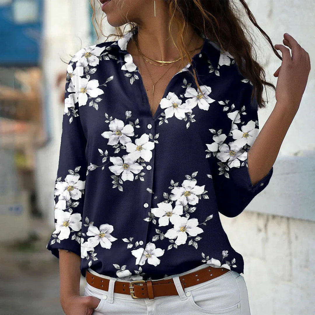 GEERTJE - BLUSA STAMPATA MODERNA