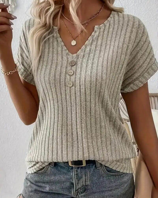 ROSINA BLUSA IN MAGLIA CON SCOLLO A V