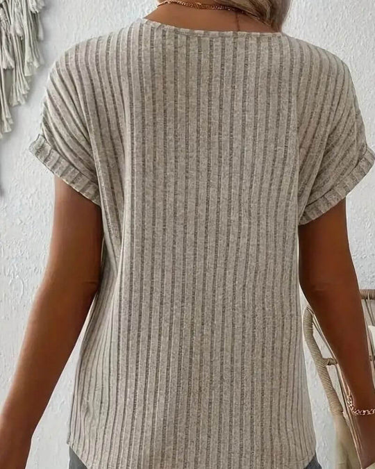 ROSINA BLUSA IN MAGLIA CON SCOLLO A V