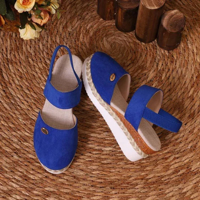 Modavia™ | Sandali Ortopedici con Plateau, Traspiranti e Rilassati