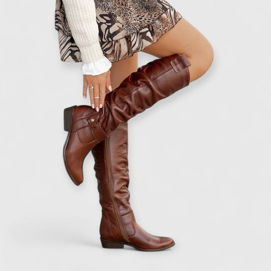 Keira | Eleganti Stivali al Ginocchio