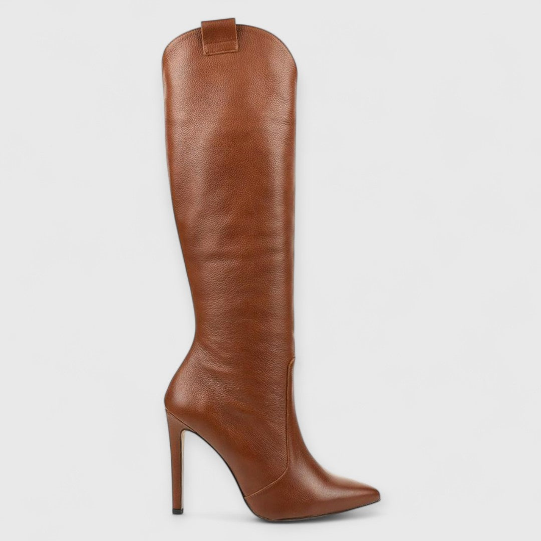 Kylie | Eleganti Stivali Overknee con Tacco Stiletto