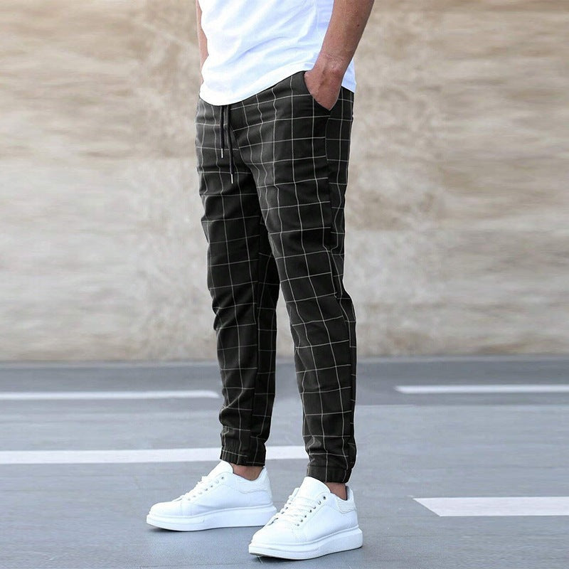 Modavia™ | Pantaloni Jogger a Quadri da Uomo