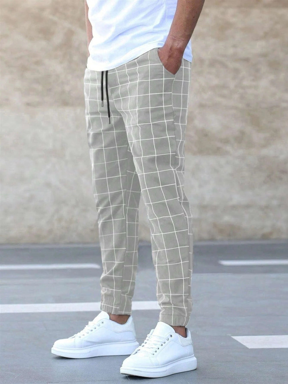 Modavia™ | Pantaloni Jogger a Quadri da Uomo