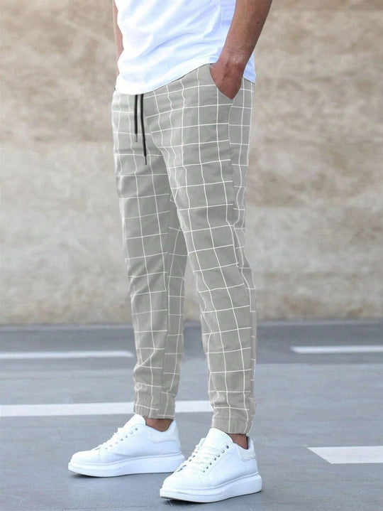 Modavia™ | Pantaloni Jogger a Quadri da Uomo