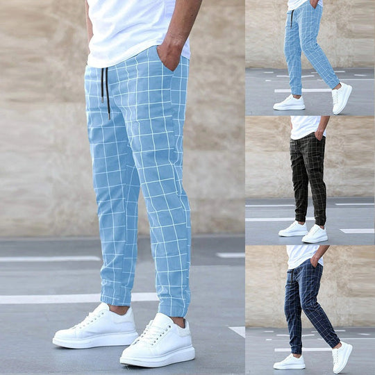 Modavia™ | Pantaloni Jogger a Quadri da Uomo